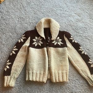 Vintage cowl neck sweater